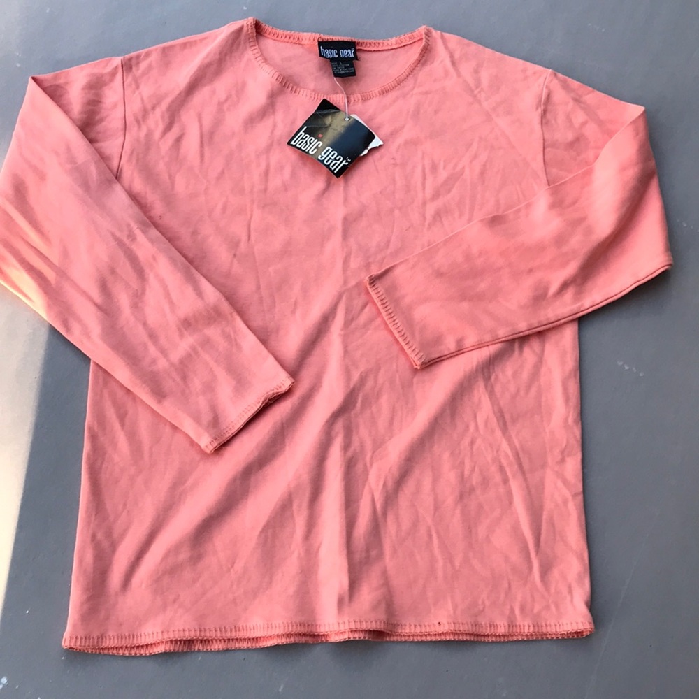 Basic Gear cotton long sleeves tee Sz L